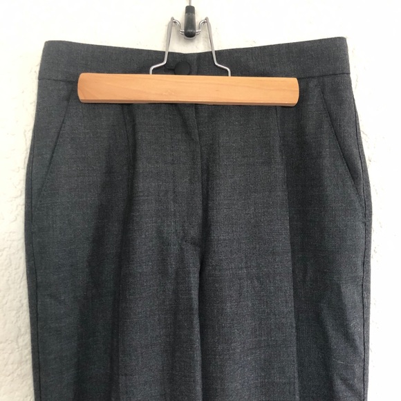 DOLCE AND GABBANA PLEAT FRONT HIGH WAISTED WOOL TROUSERS - Picture 2 of 8